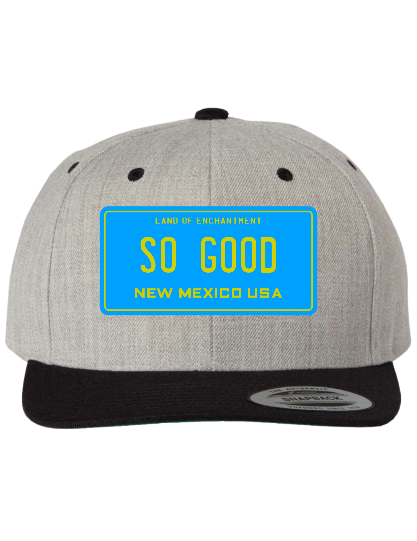 So Good New Mexico Premium License Plate Trucker Hats