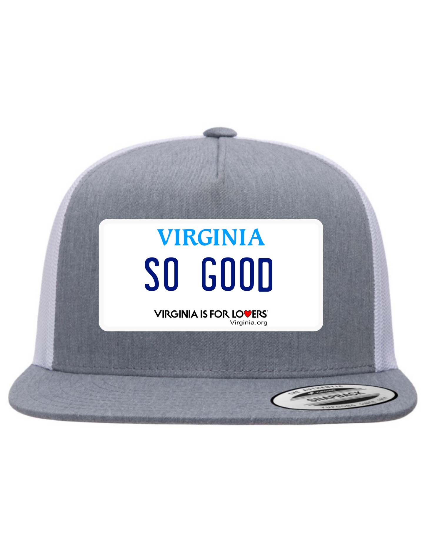 So Good Virginia License Plate Trucker Hats (Copy)
