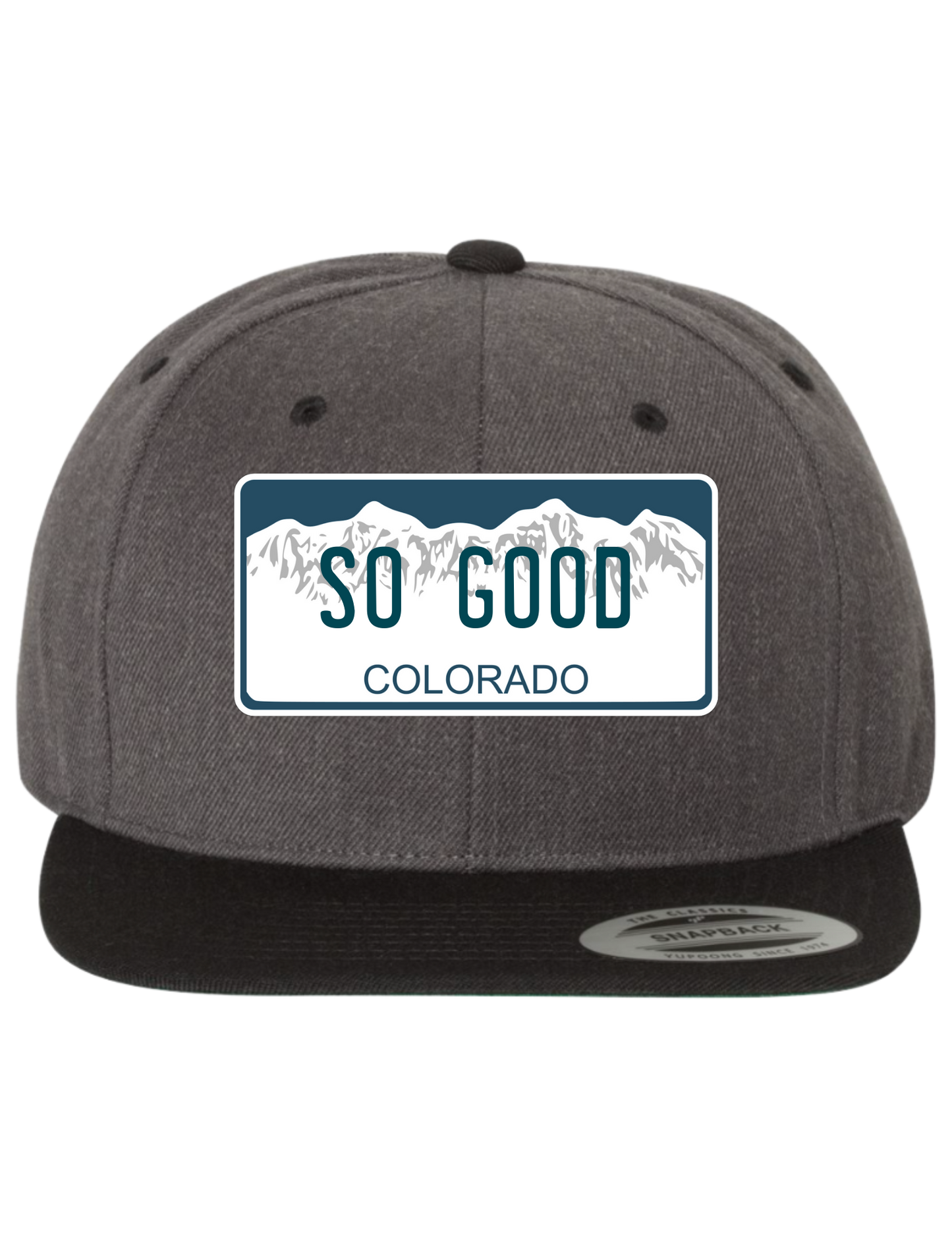 So Good Colorado Premium License Plate Trucker Hats
