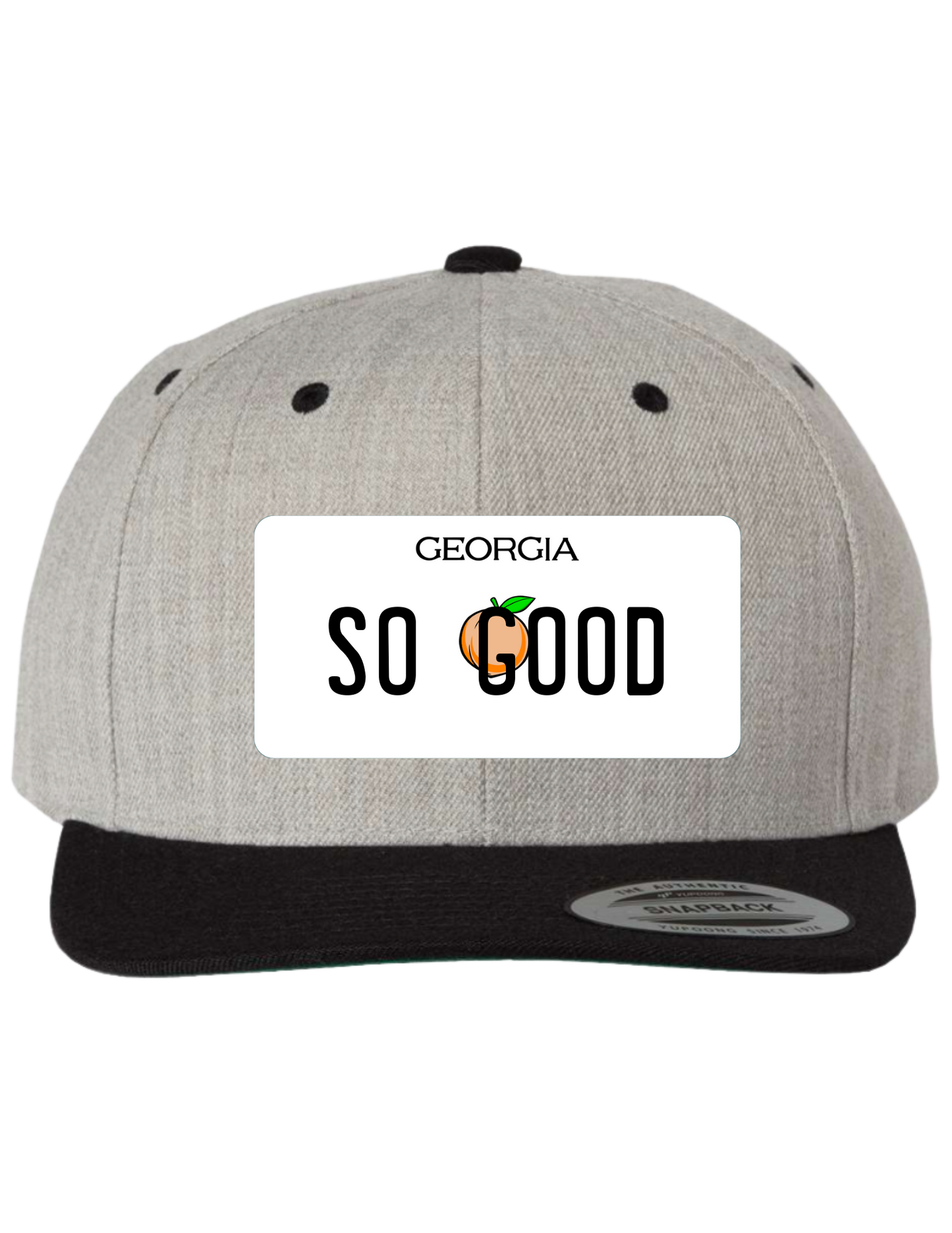 So Good Georgia Premium License Plate Trucker Hats