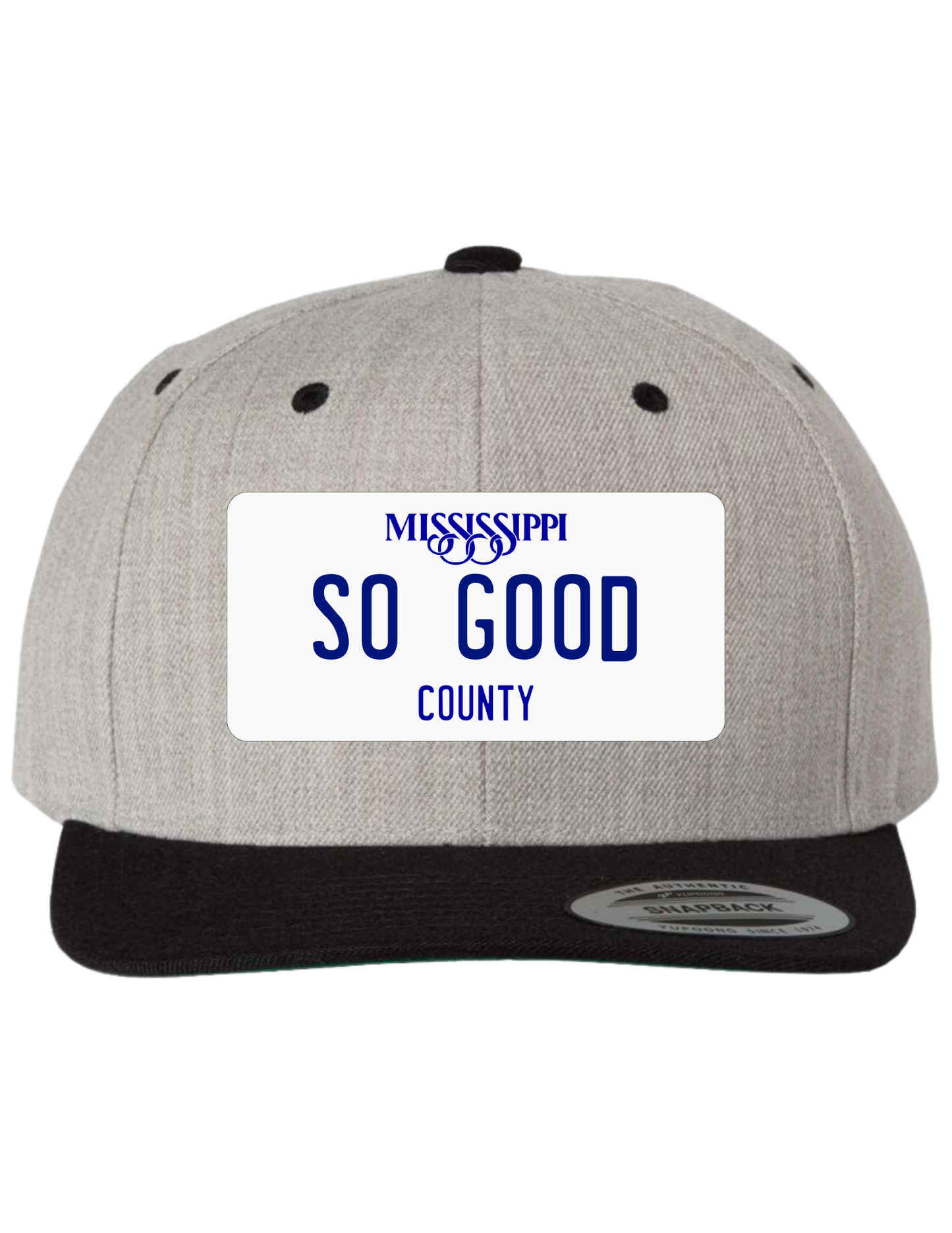 So Good Mississippi Premium License Plate Trucker Hats