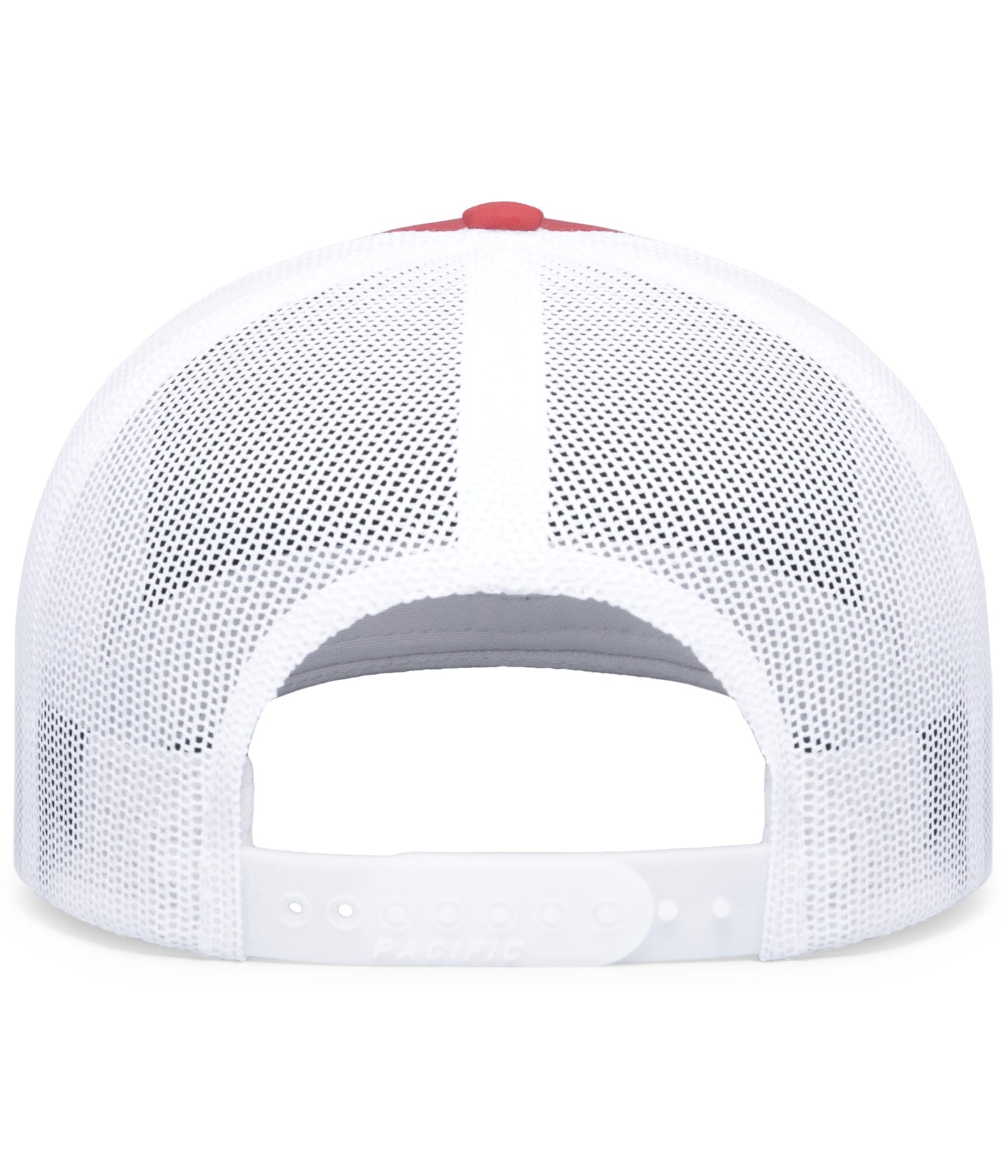 Weekender Trucker Hat w/ Embroidery (RED/WHITE/NAVY) - So Good!