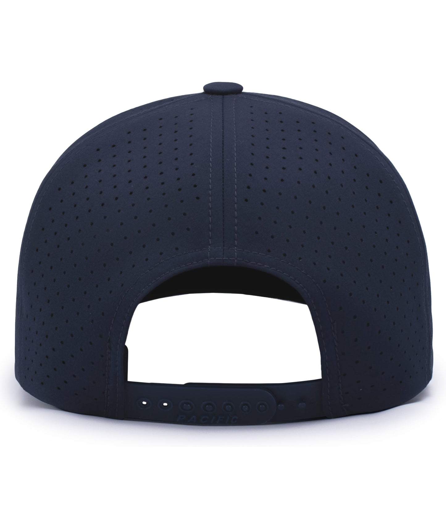 Perforated Weekender Snapback Hat w/ Embroidery (NAVY) - So Good!
