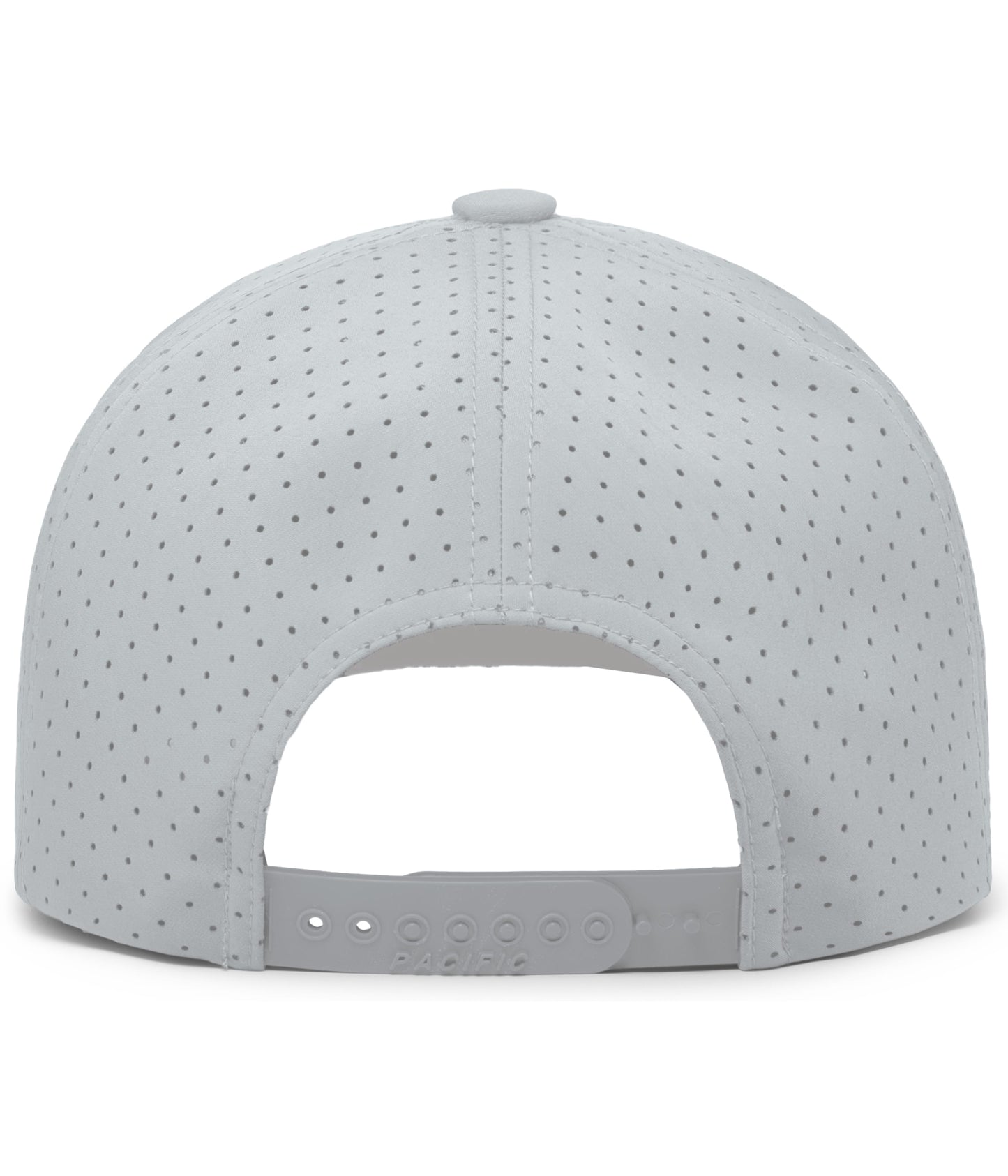 Perforated Weekender Snapback Hat w/ Embroidery (SILVER w/ WHT ROPE) - So Good!