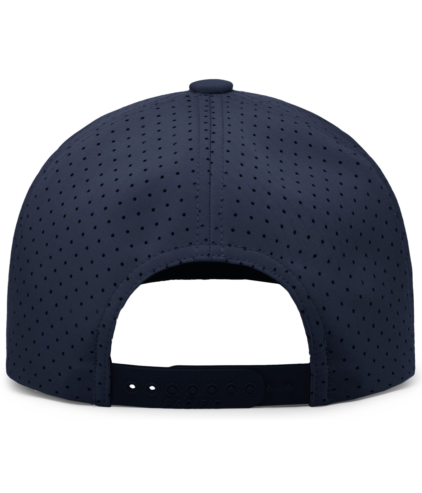 Perforated Weekender Snapback Hat w/ Embroidery (NAVY w/ WHT ROPE) - So Good!