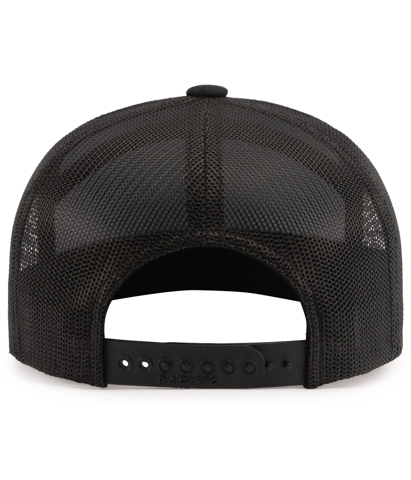 6-Panel Arch (BLACK) Snapback Hat w/ Embroidery - So Good!