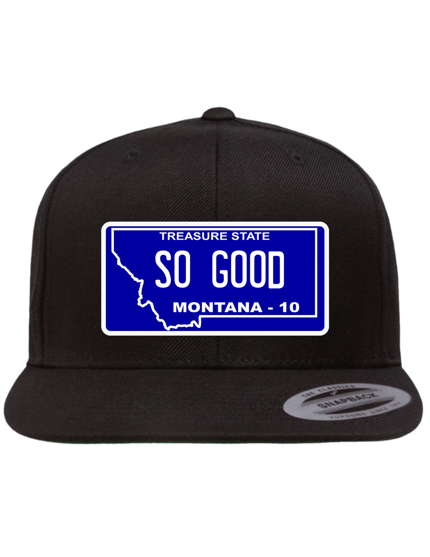 So Good Montana Premium License Plate Trucker Hats
