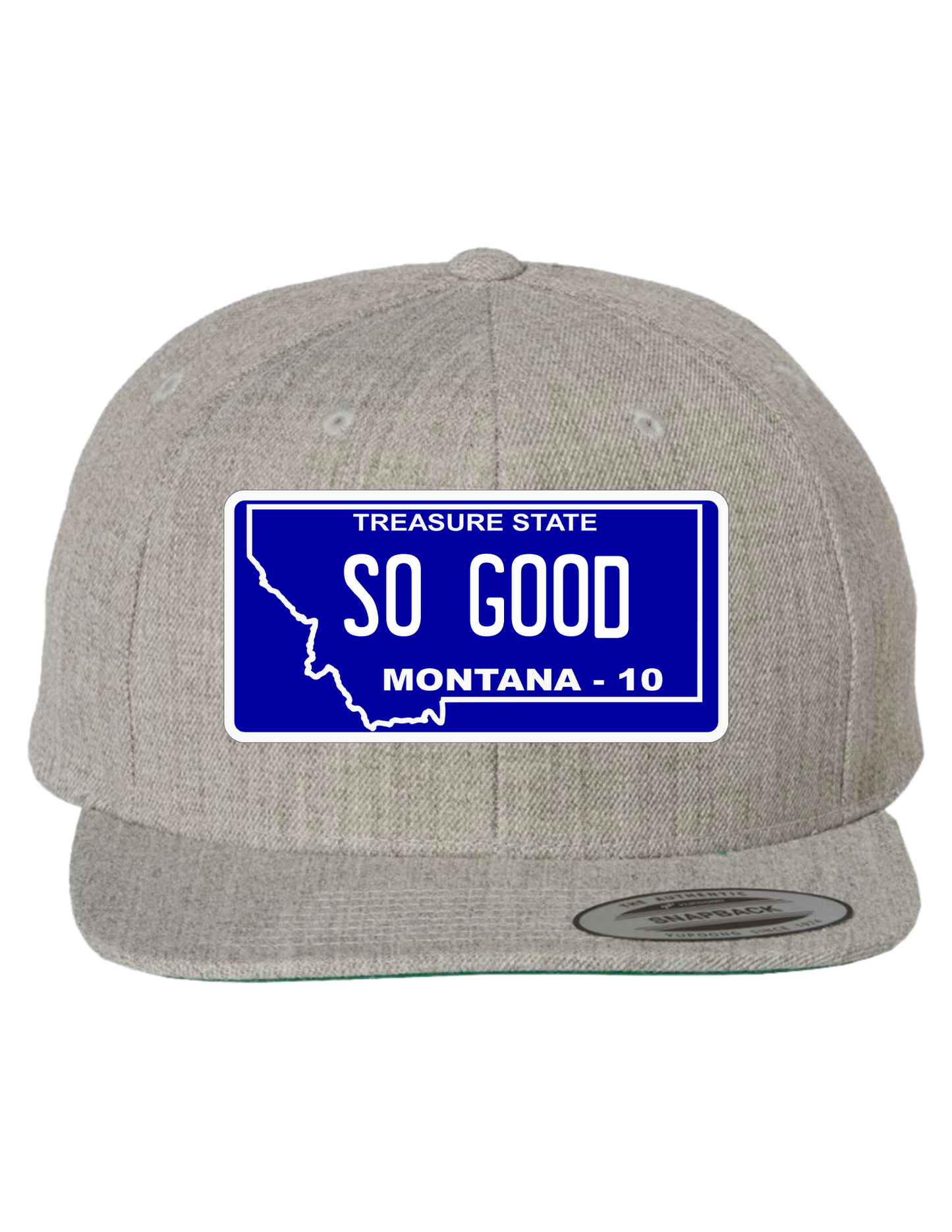 So Good Montana Premium License Plate Trucker Hats