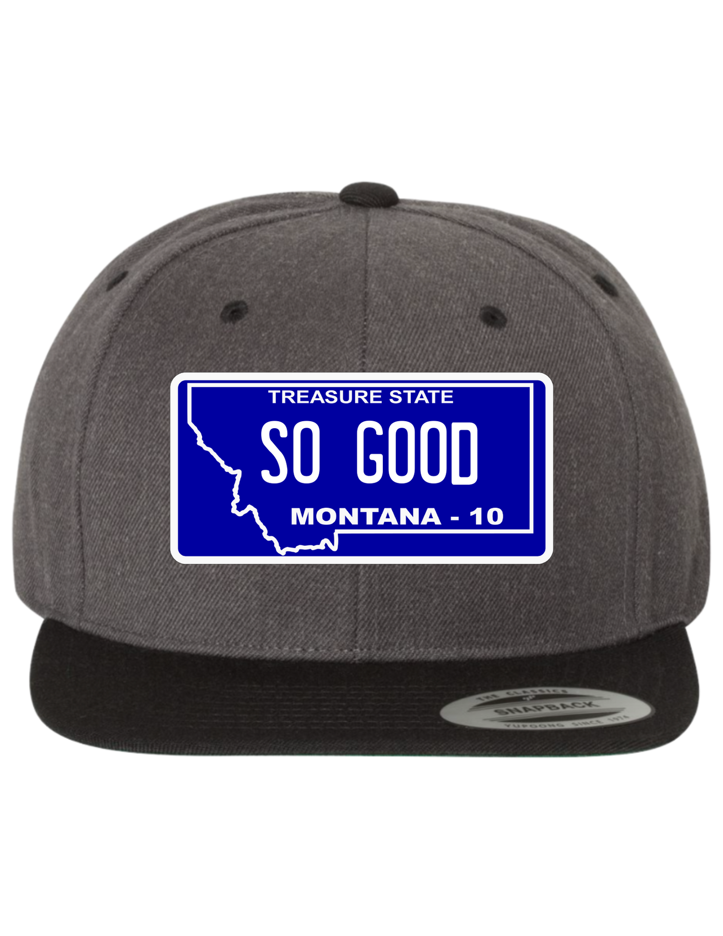 So Good Montana Premium License Plate Trucker Hats