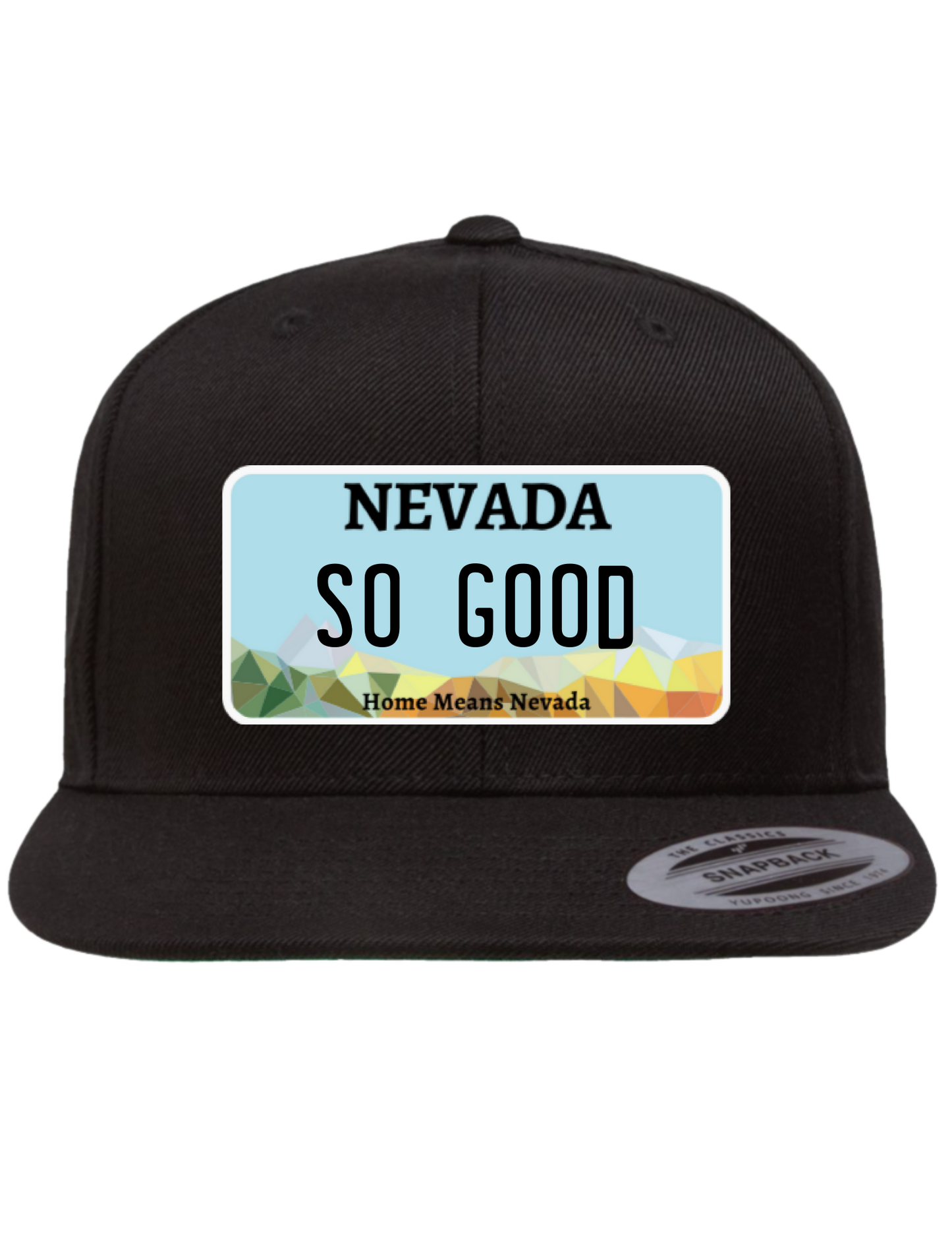 So Good Nevada Premium License Plate Trucker Hats