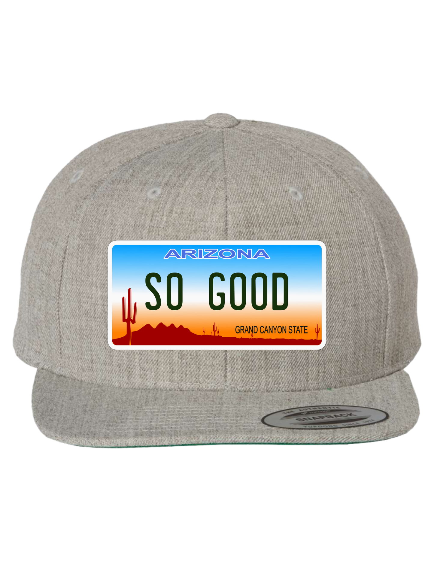So Good Arizona Premium License Plate Trucker Hats