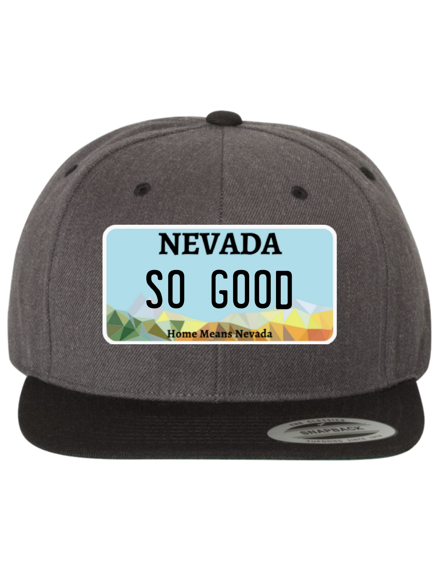 So Good Nevada Premium License Plate Trucker Hats