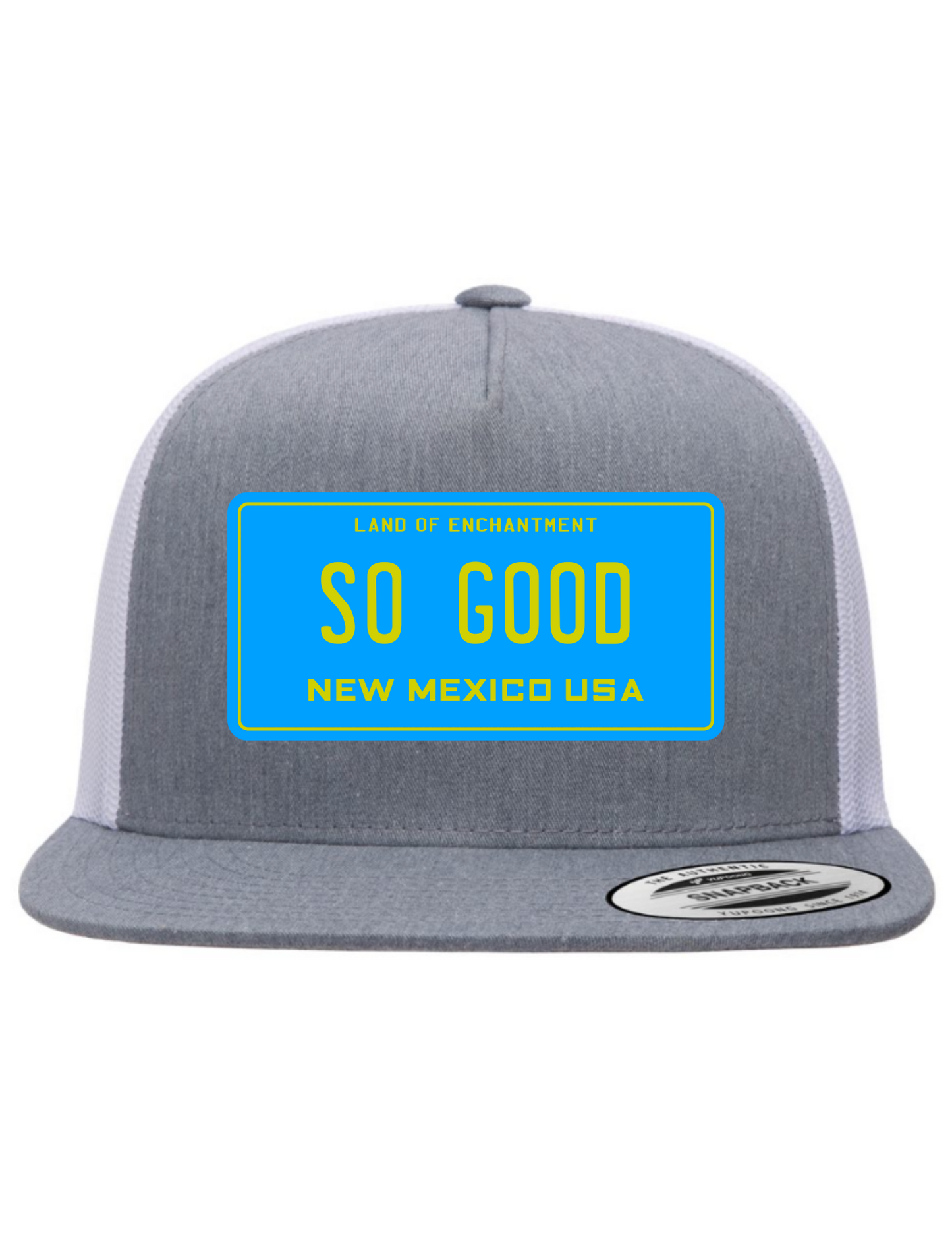 So Good New Mexico License Plate Trucker Hats