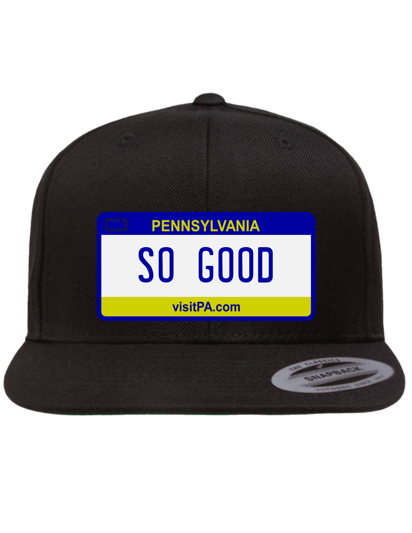 So Good Pennsylvania Premium License Plate Trucker Hats