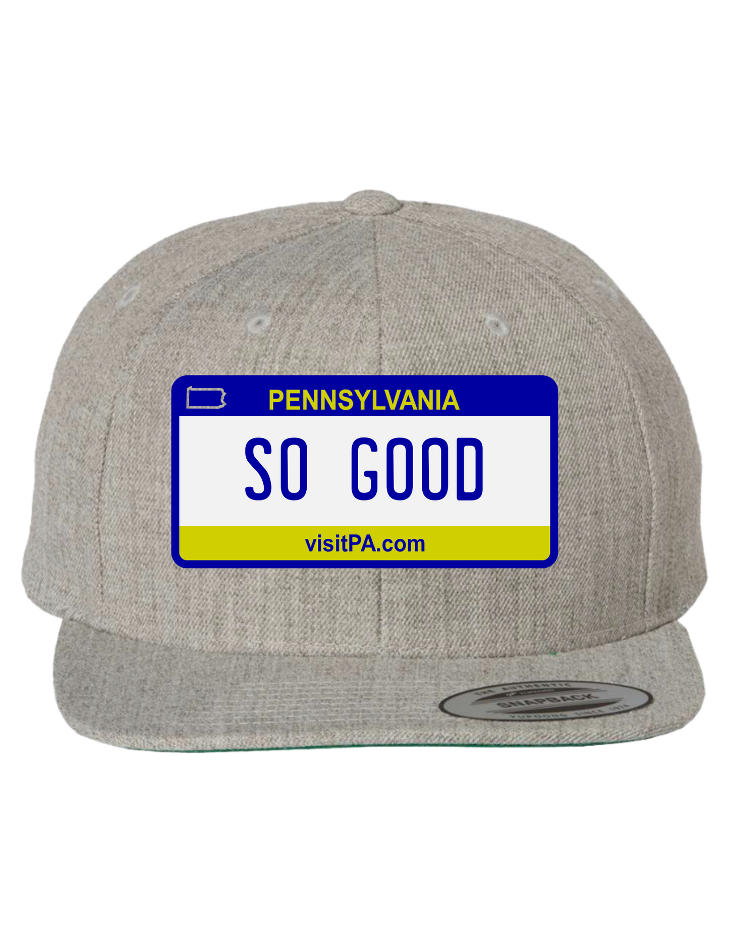 So Good Pennsylvania Premium License Plate Trucker Hats