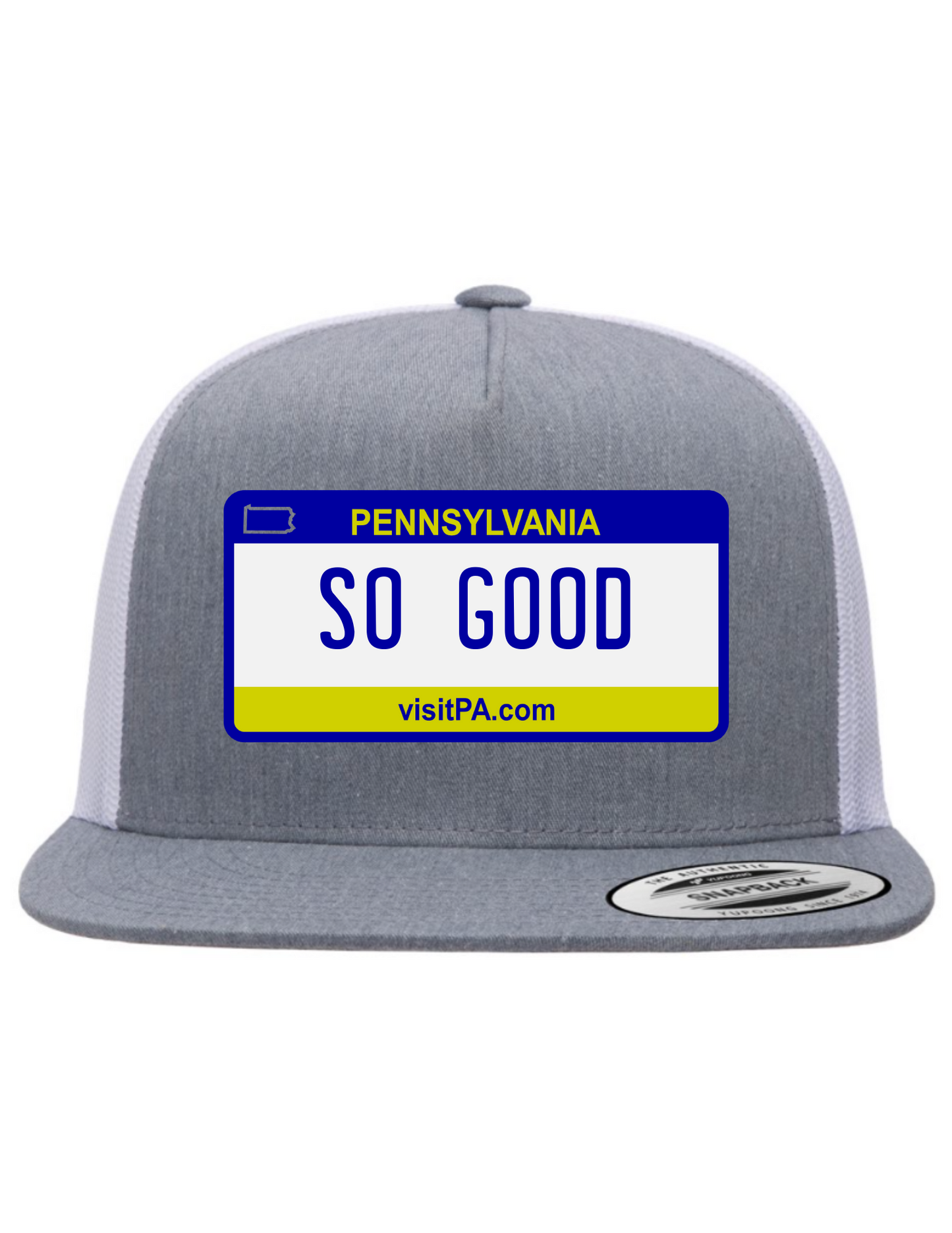So Good Pennsylvania License Plate Trucker Hats