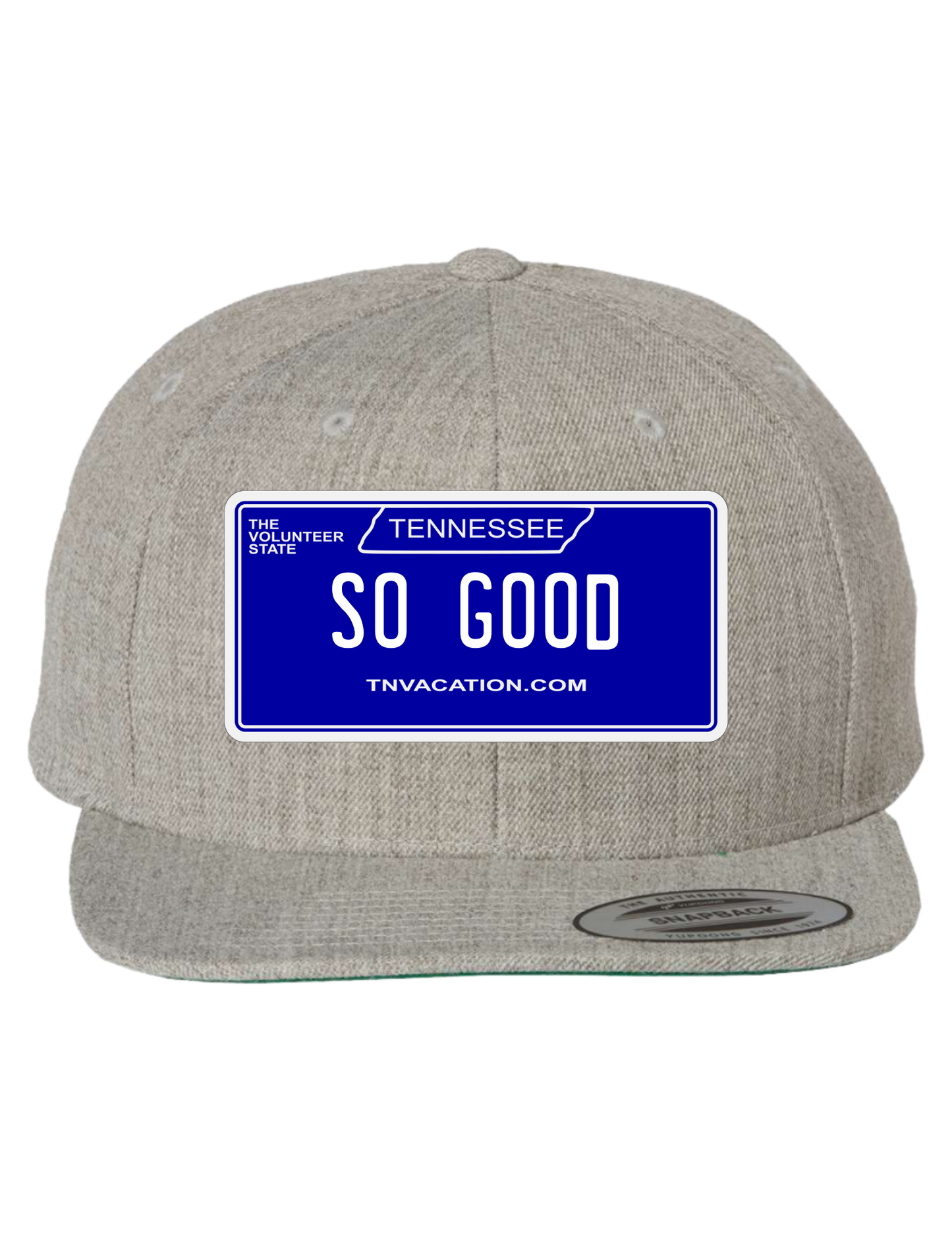 So Good Tennessee Premium License Plate Trucker Hats
