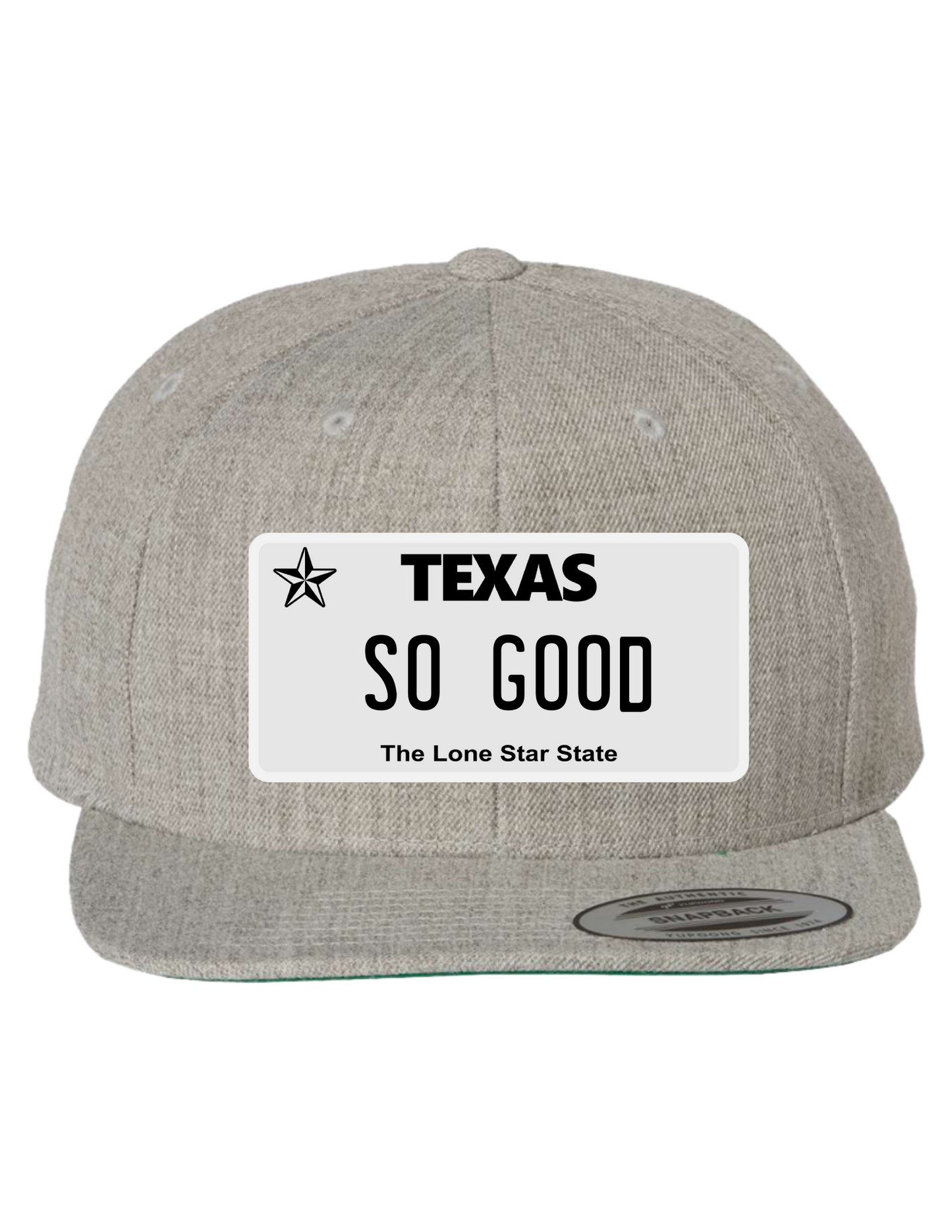 So Good Texas Premium License Plate Trucker Hats
