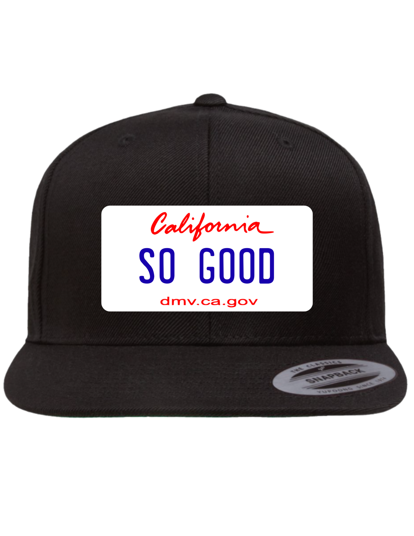 So Good California Premium License Plate Trucker Hats