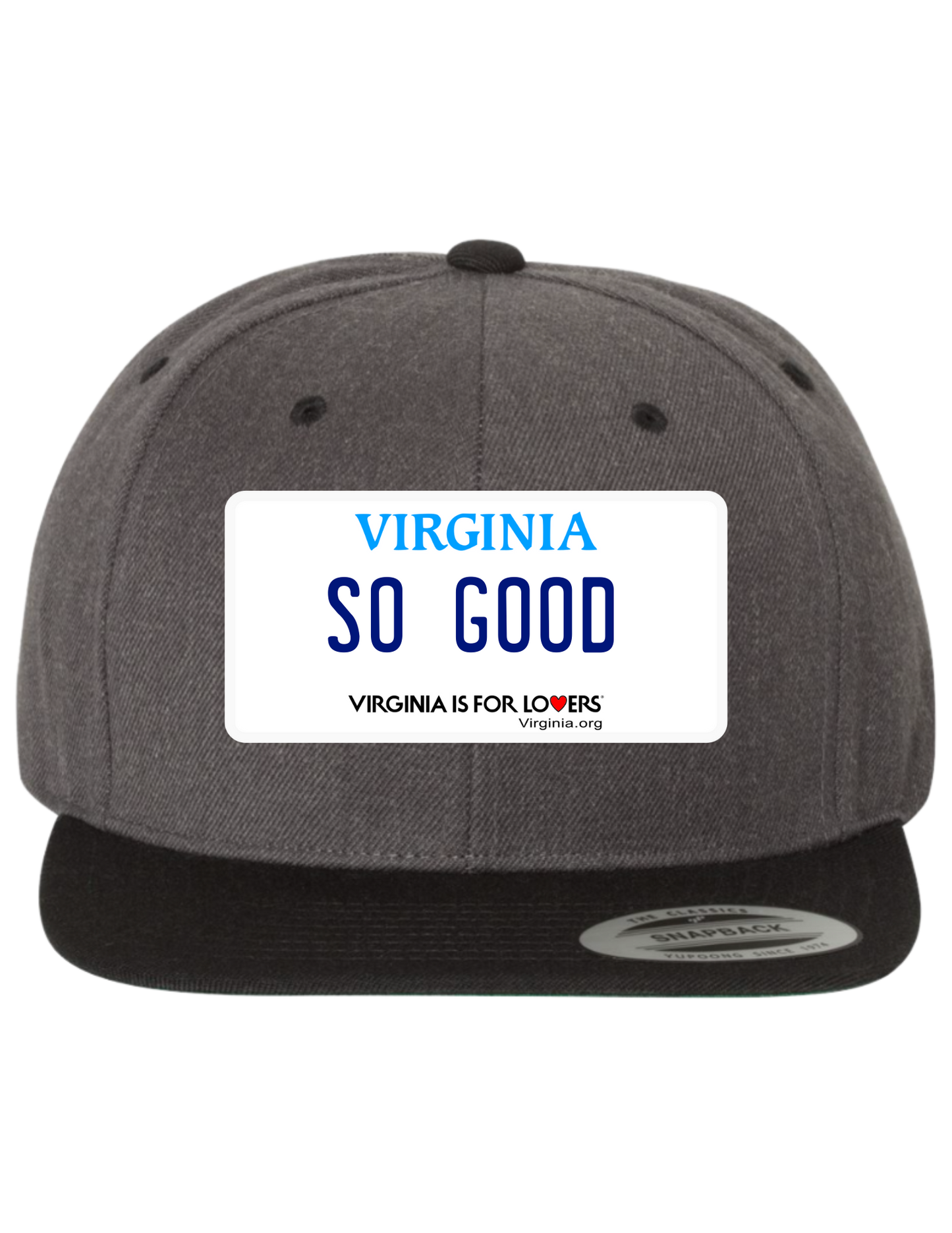 So Good Virginia Premium License Plate Trucker Hats