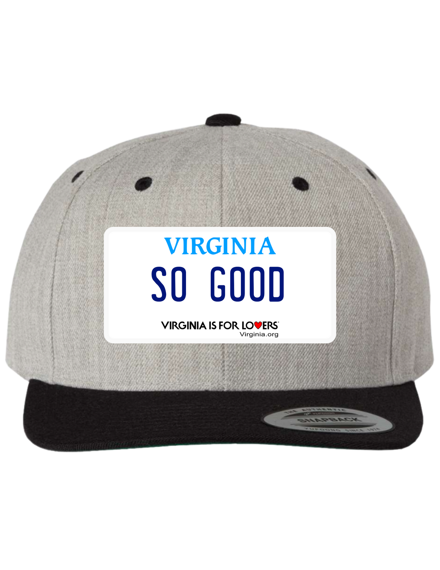 So Good Virginia Premium License Plate Trucker Hats