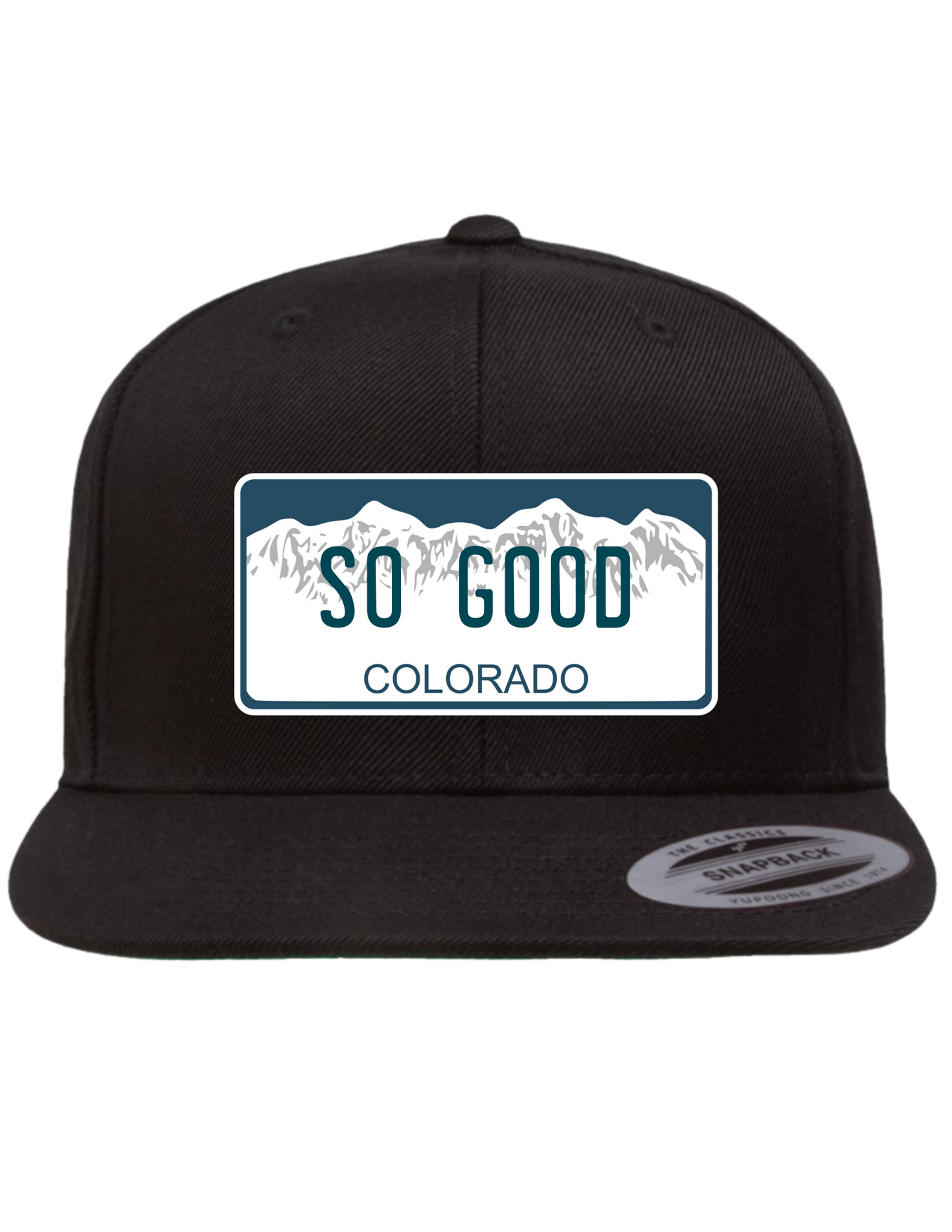 So Good Colorado Premium License Plate Trucker Hats