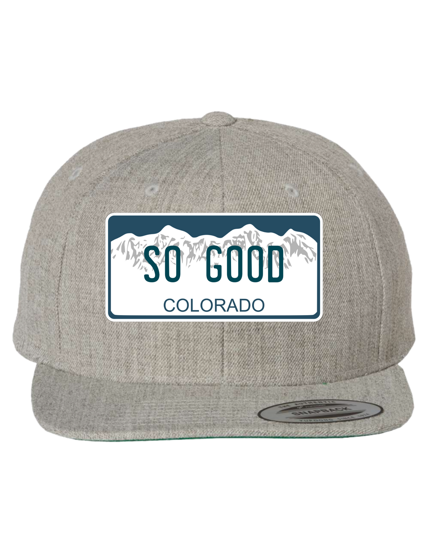 So Good Colorado Premium License Plate Trucker Hats