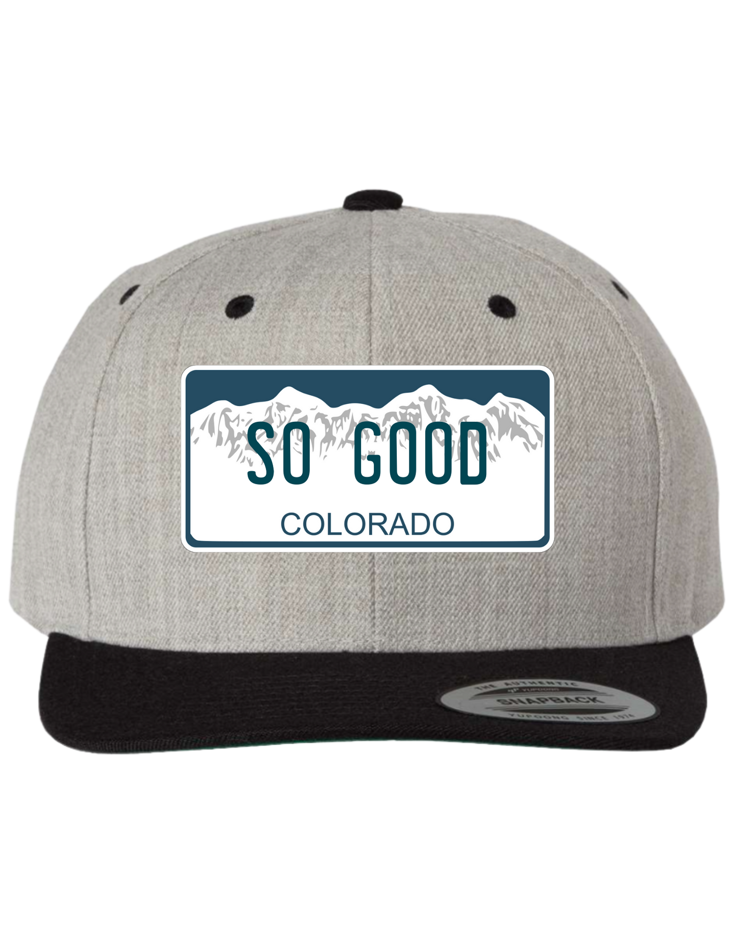 So Good Colorado Premium License Plate Trucker Hats