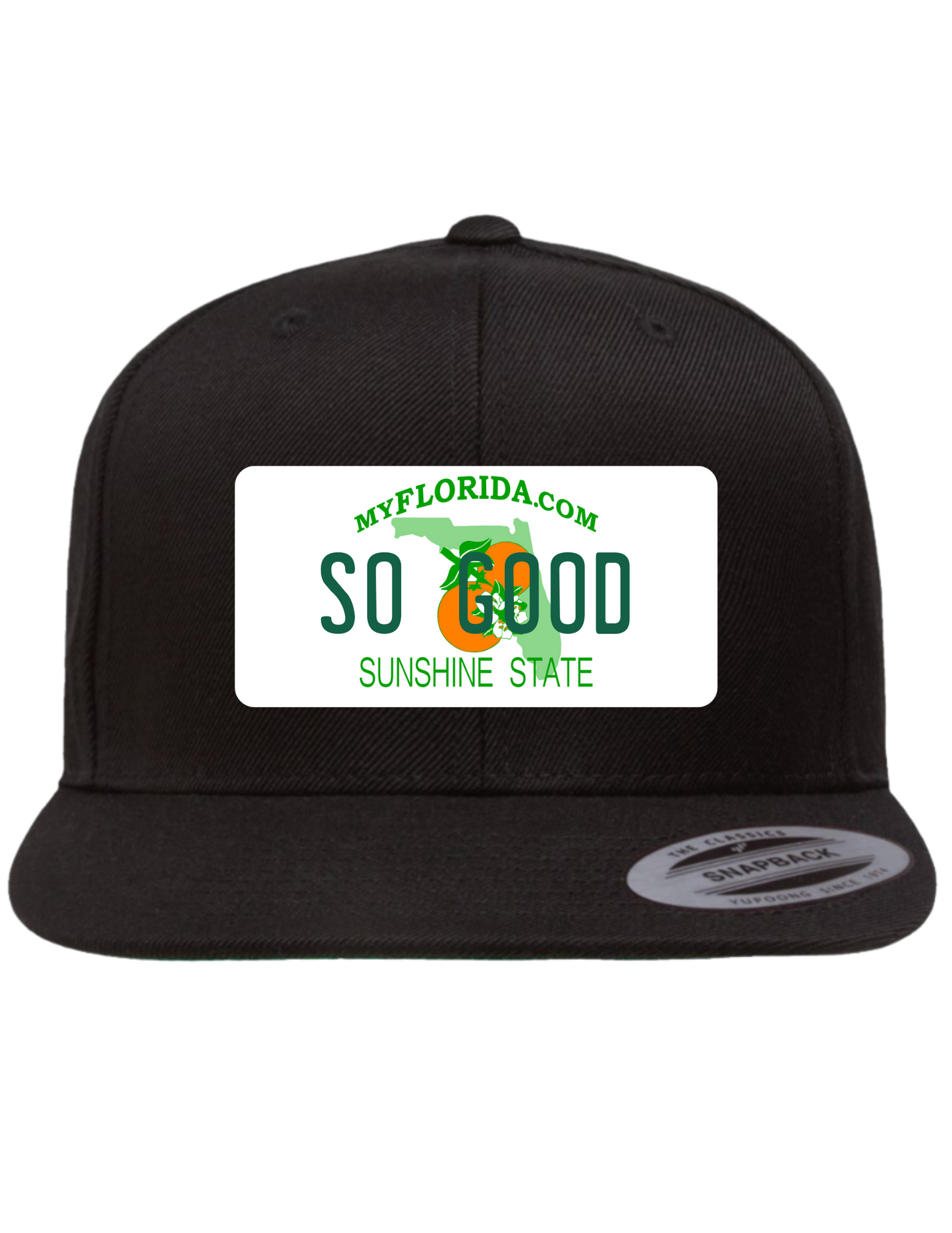So Good Florida Premium License Plate Trucker Hats