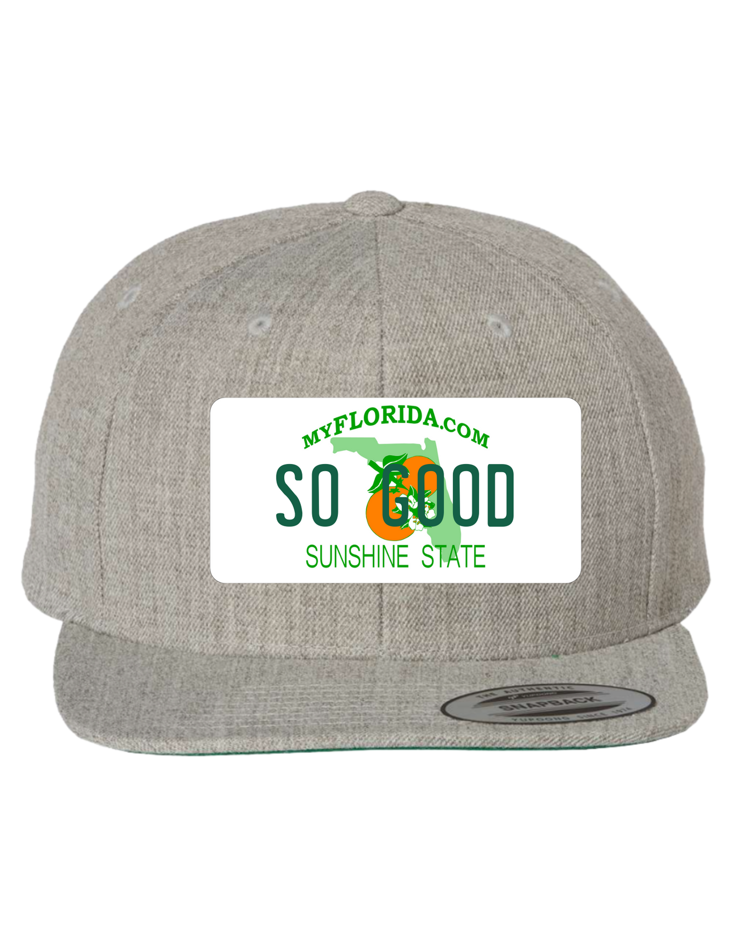 So Good Florida Premium License Plate Trucker Hats