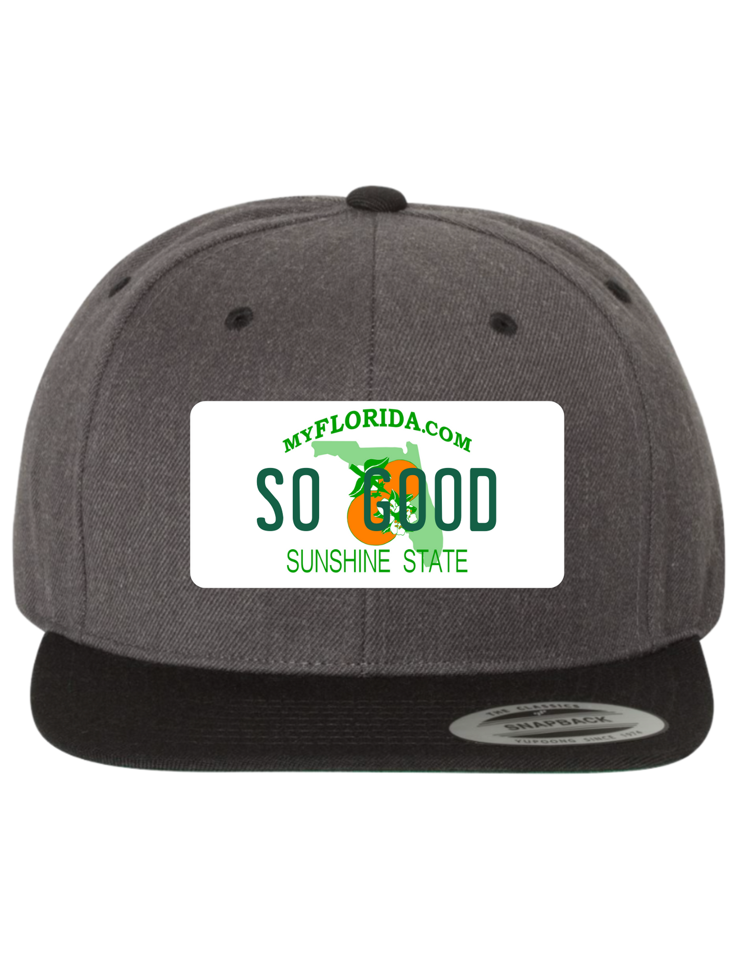 So Good Florida Premium License Plate Trucker Hats