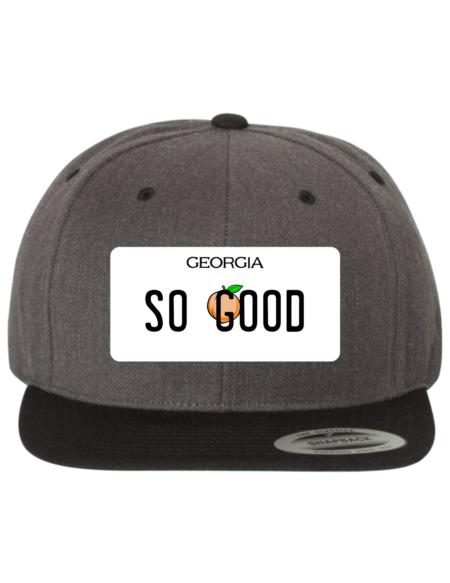 So Good Georgia Premium License Plate Trucker Hats