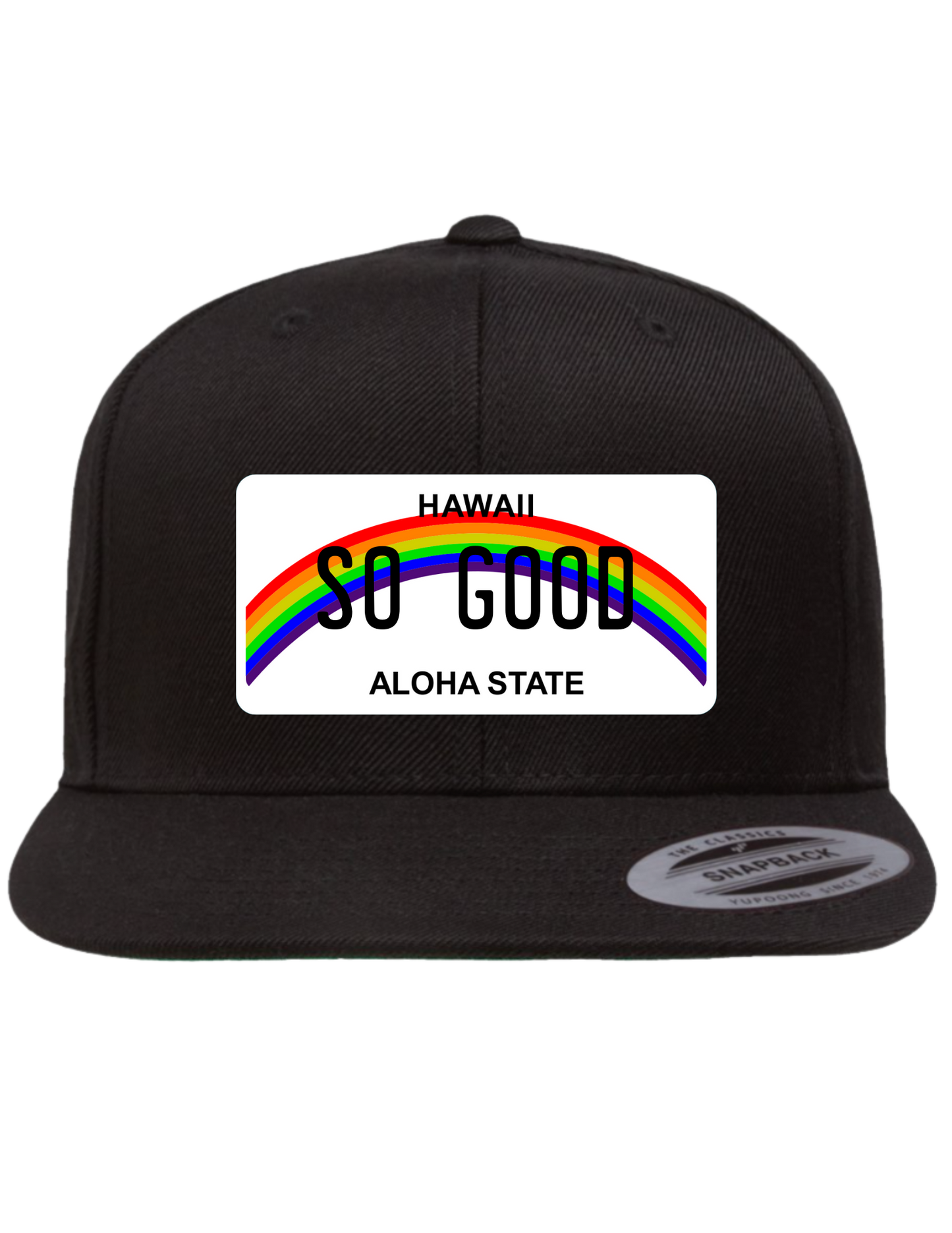 So Good Hawaii Premium License Plate Trucker Hats