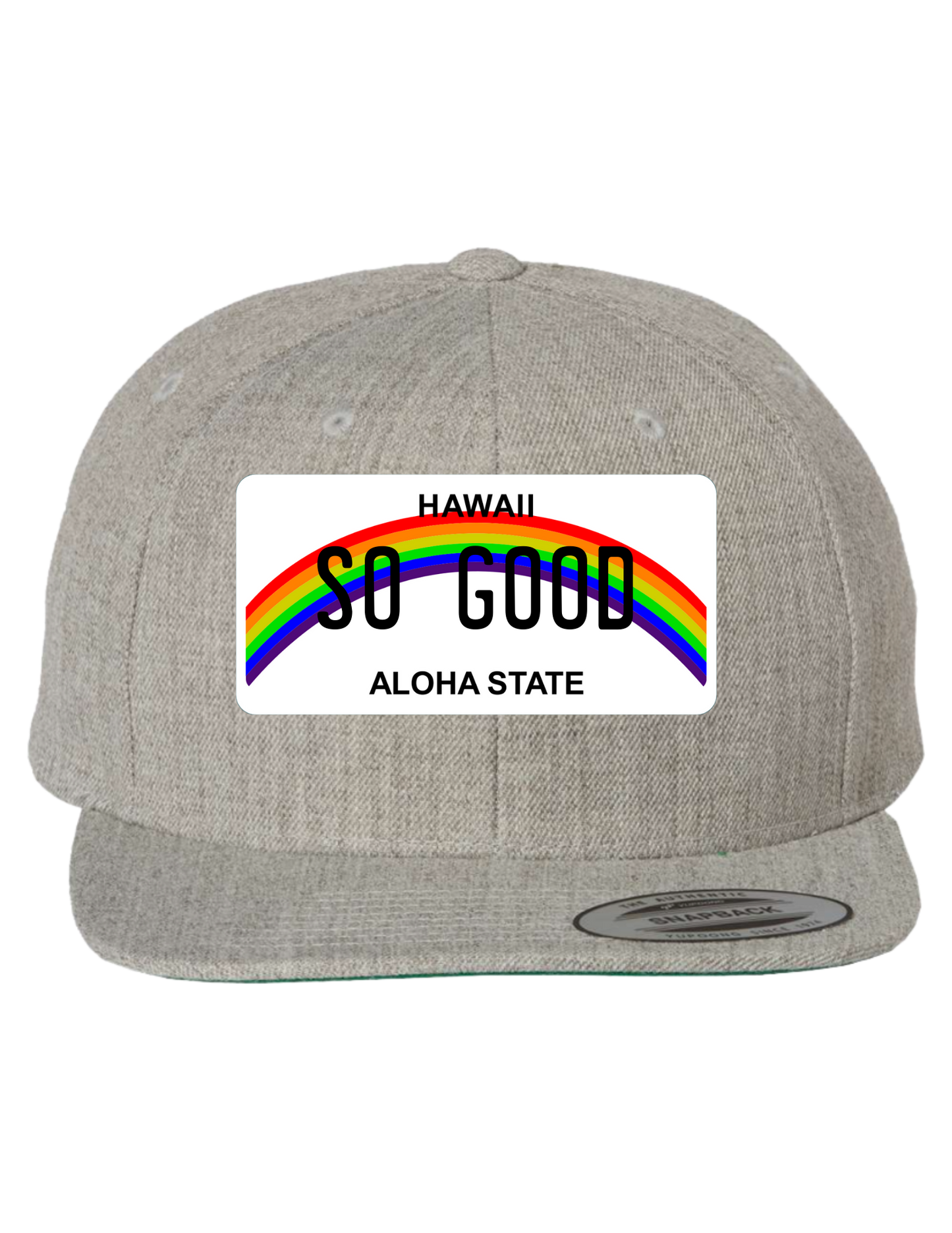 So Good Hawaii Premium License Plate Trucker Hats