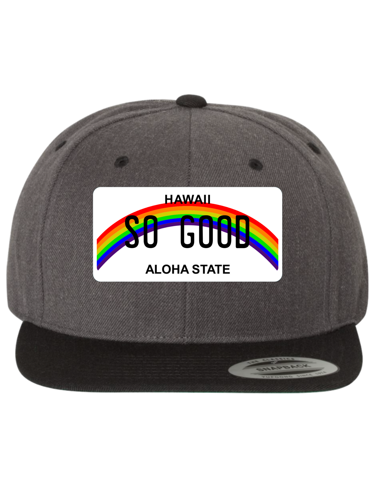 So Good Hawaii Premium License Plate Trucker Hats