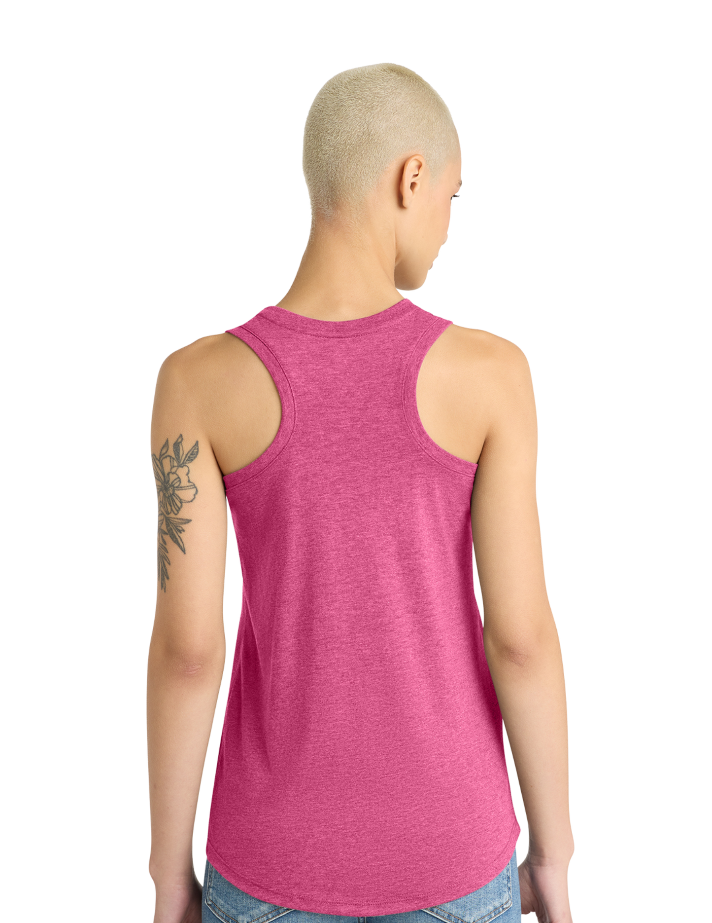 OUTLINE Logo Women's Racerback Tank (FUSCHIA FROST) - So Good!
