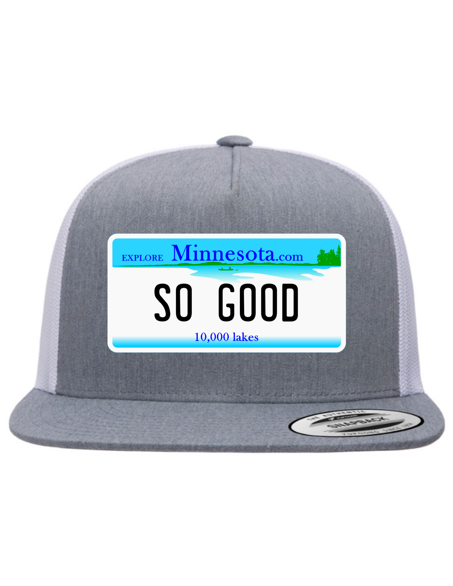 So Good Minnesota License Plate Trucker Hats