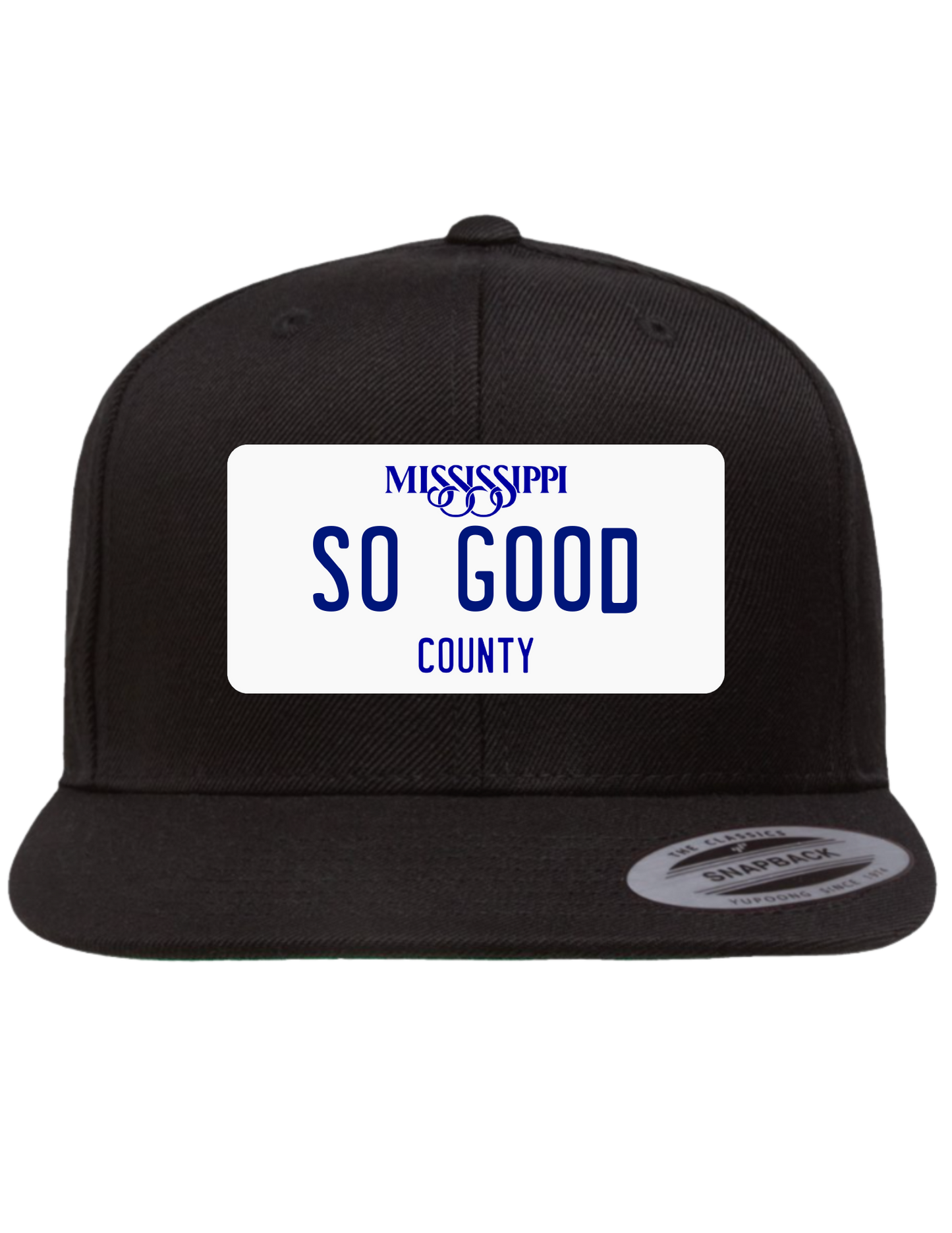 So Good Mississippi Premium License Plate Trucker Hats