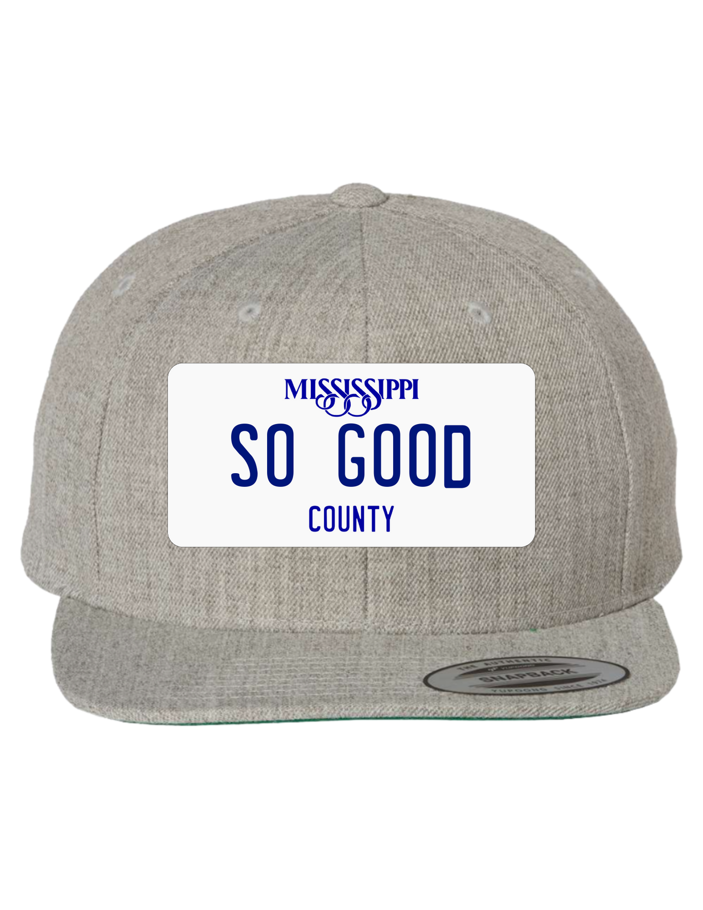 So Good Mississippi Premium License Plate Trucker Hats