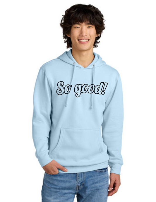 OUTLINE Logo Hoodie (ICE BLUE) - So Good!
