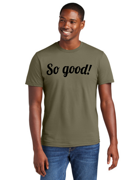 SOLID Logo Short Sleeve Shirt (COYOTE BROWN) - So Good!