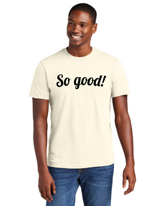 SOLID Logo Short Sleeve Shirt (GARDENIA) - So Good!